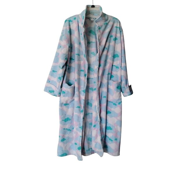 PINK Pastel Cloud Robe - Picture 1 of 7